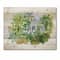 Designart - White House In The Woods - Traditional Print on Natural Pine Wood